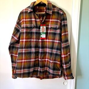 ORVIS thick flannel button up